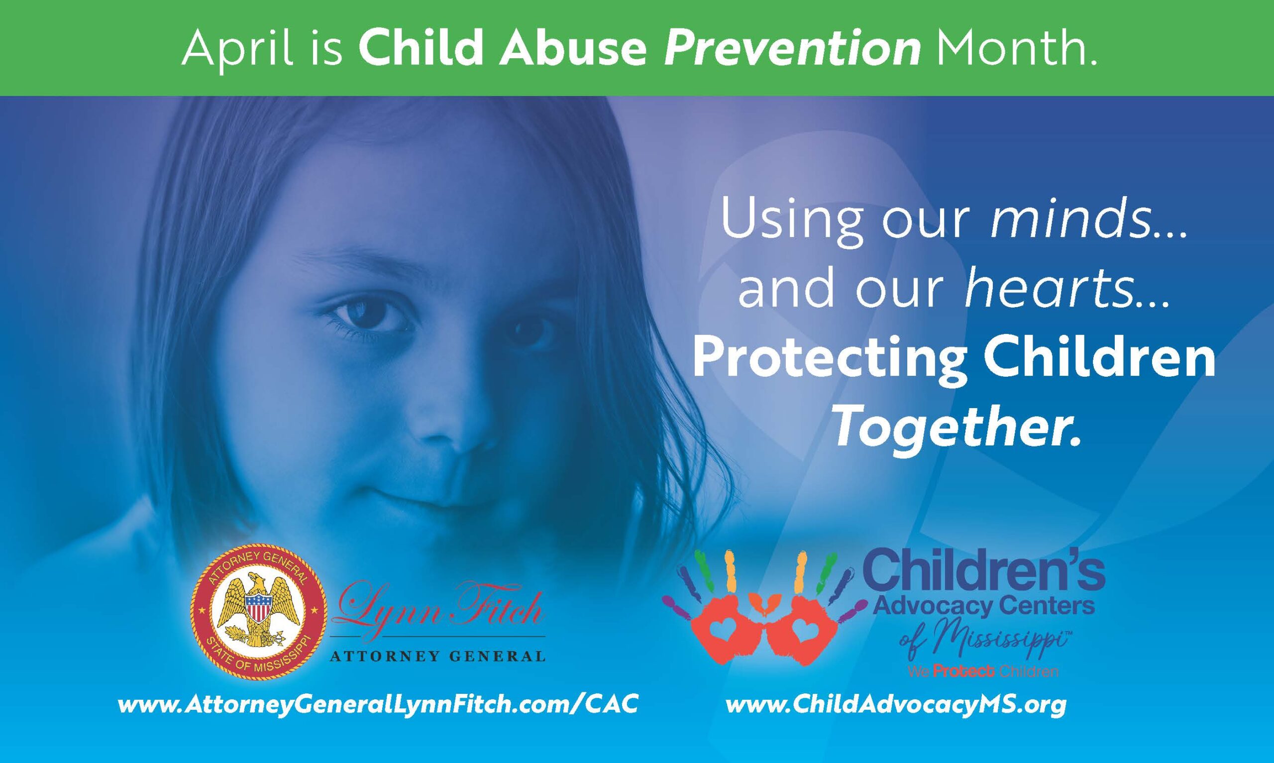 April is Child Abuse Prevention Month.