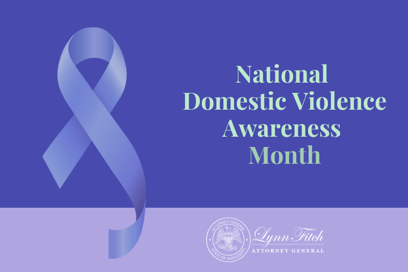 October is Domestic Violence Awareness Month