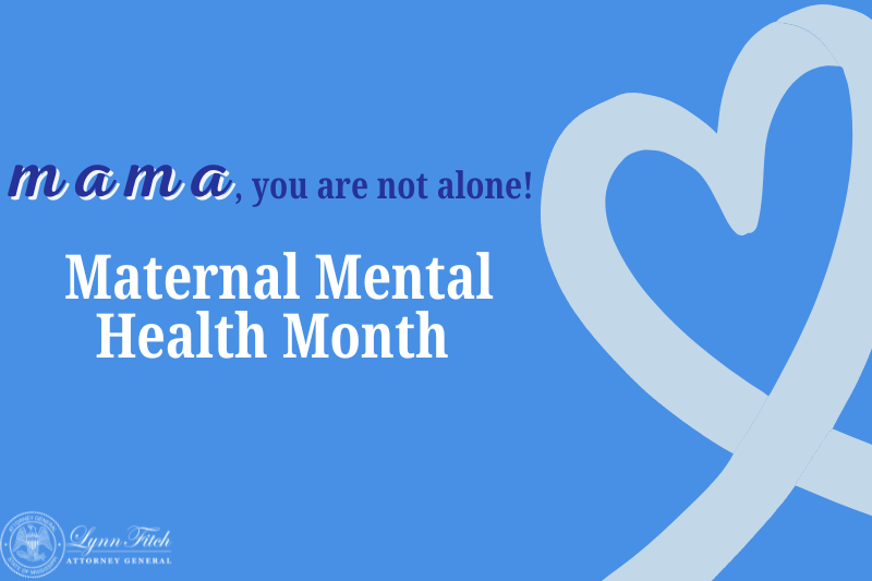 Maternal Mental Health Month