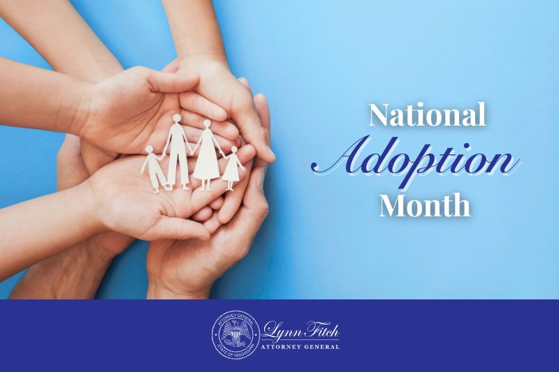 November is National Adoption Month