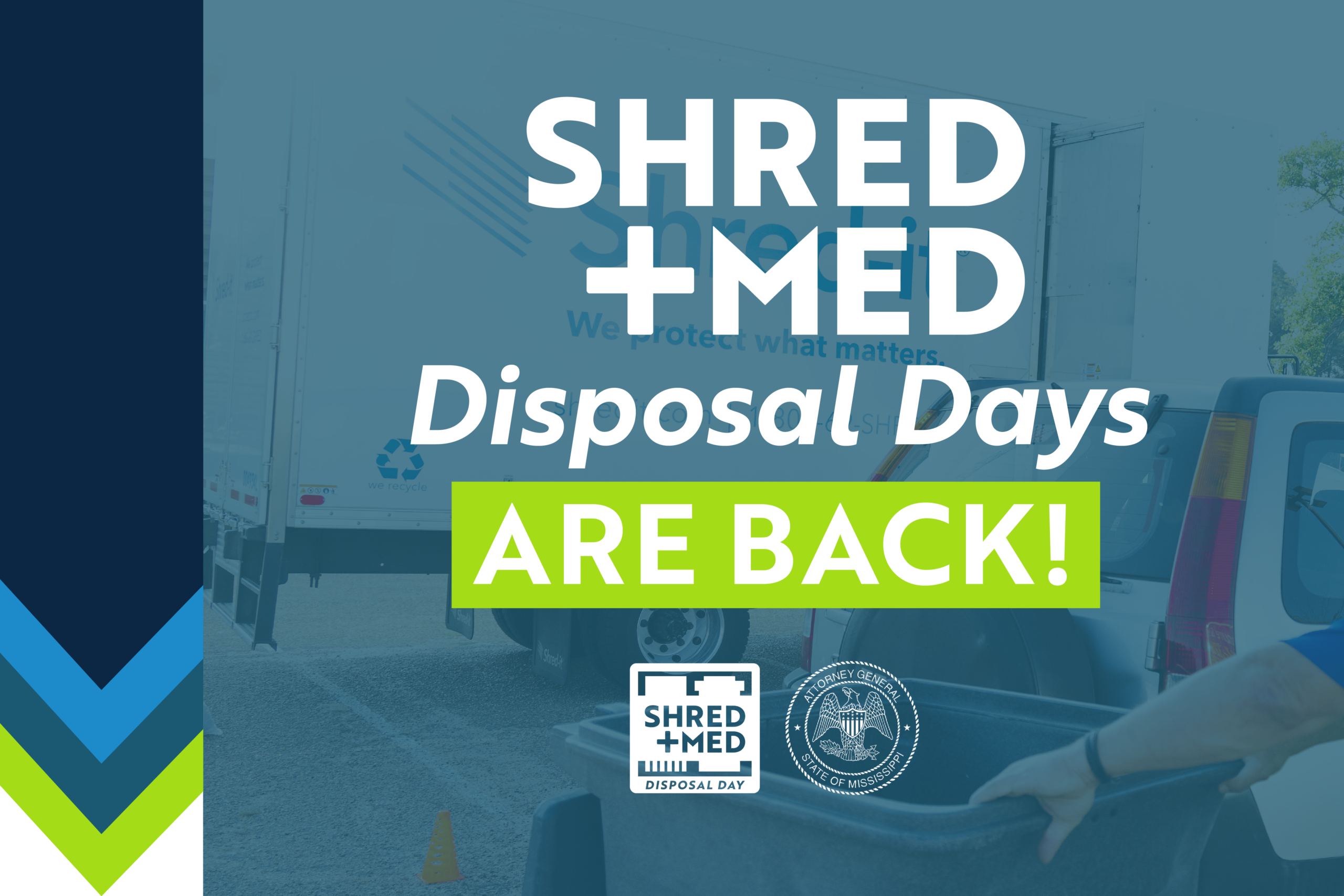 Shred + Med Disposal Days Are Back!